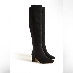 J. Crew Elegant Black Knee-High Women's Boots